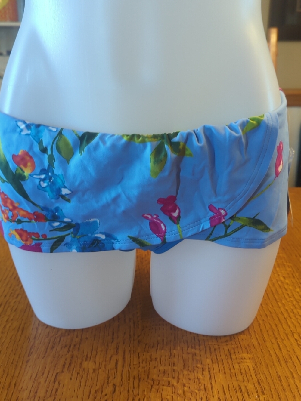 Tommy Bahama Fiori Di Mare Draped Skirted Hipster Swim Bottom M- New With Tags